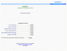 Tablet Screenshot of bazyl.karnet.waw.pl